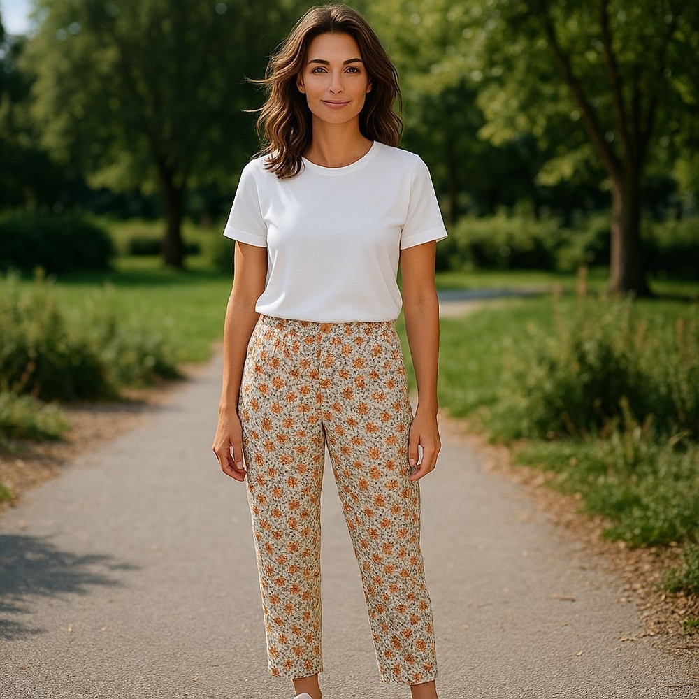 LIZ CLAIBORNE PETITE 8 PANT PRE-OWNED